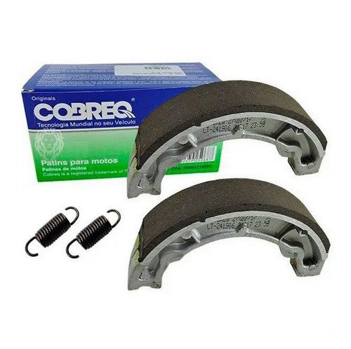 Kit Pastilhas Dianteira E Lonas Traseira Cobreq Apache 150 1