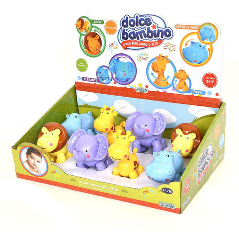 Amiguitos Del Zoo Dolce Bambino Hipopótamo 0