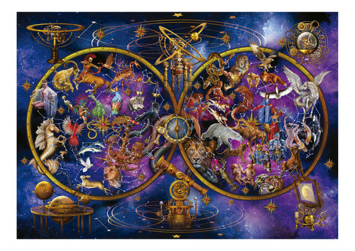 Puzzle Educa Rompecabeza Constelaciones Neon 1000 Piezas Ax® 1