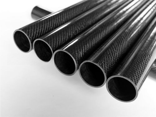 2pcs 3k Fibra De Carbono Tubo Roll Od32mm * Id 30 Mm * 1000 0