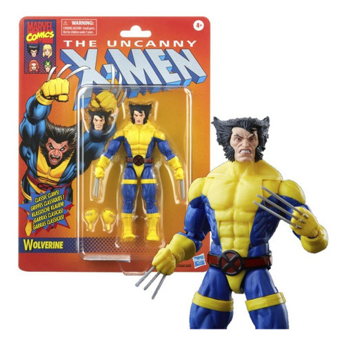 Figura Marvel Legends X-men Retro Collection Wolverine 1
