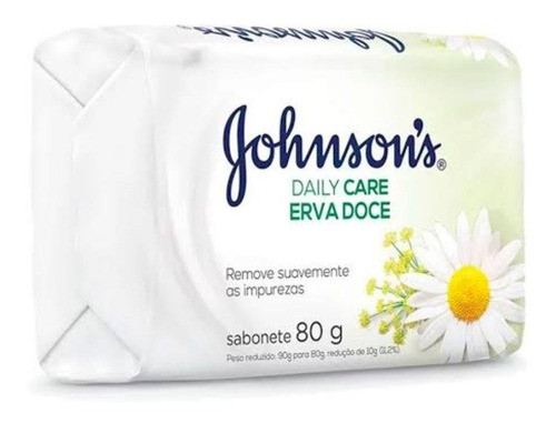 Sabonete Johnson´s Darly Care Erva Doce 80gr- Kit Com 12 0