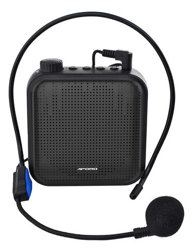 Amplificador De Voz 12w Recargable Pa Sistema (1200mah) Con 0