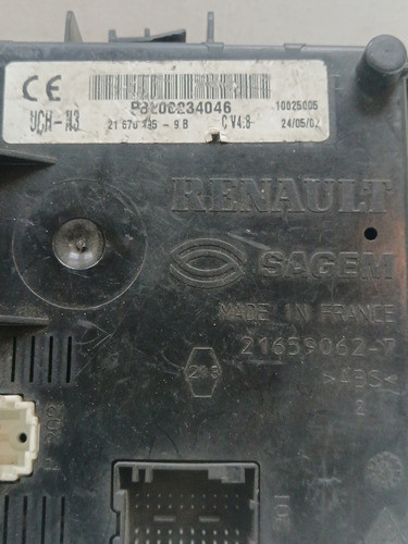 Modulo Uch Renault Clio I Fase I+ii B/c57  [1991-1998] 1