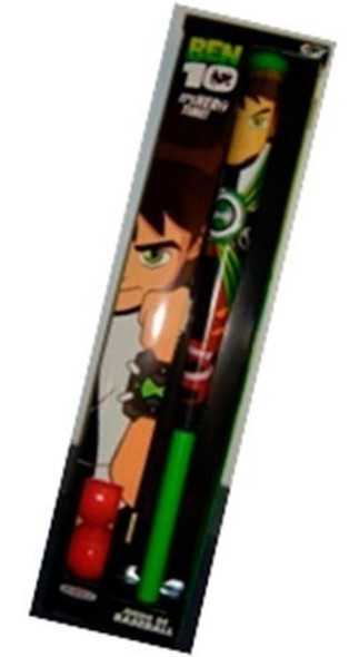 Bate De Beisbol Ben 10  Plastico Sobre Ruedas Juguetes 1