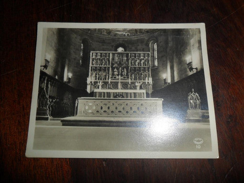 Antigua Foto Postal Altaret Och Munkstolarna Lunds Domkyrka 0