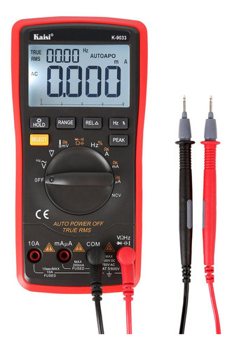 Multimetro Tester Digital Ks-9033 Alta Precision 0