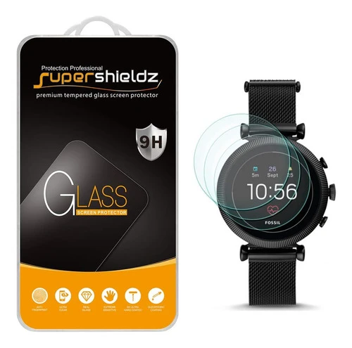 (paquete 3) Supershieldz Fossil Sloan Hr Gen 4 Smartwatch 0