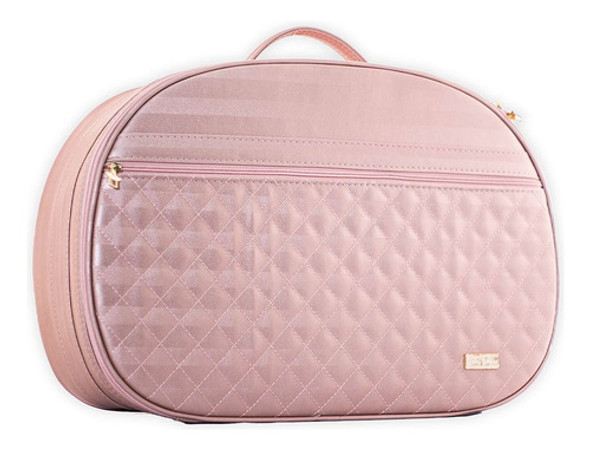 Mala Maternidade Matelassê Rose - Baby Bless 0 Mala Maternidade Matelassê Rose - Baby Bless 0