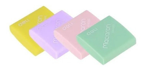 Goma Para Borrar Macaron Eraser Deli 0