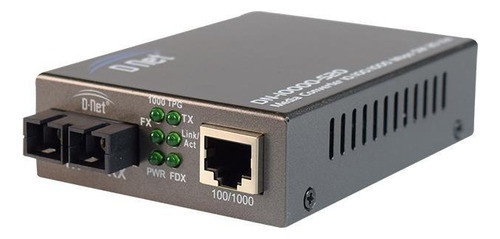 Media Converter 10/100/1000 P/ 1000 Lx Sm - Dn-10000s20 0
