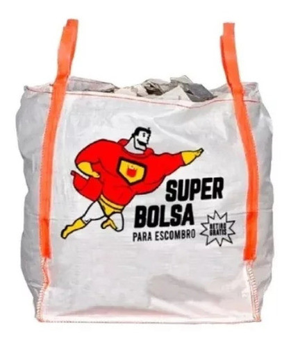 Super Bolsa Escombro 1,5mt2 2200kg - Ferreteria Tucandu 0