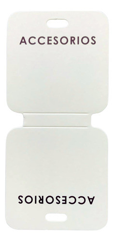 600 Cartoncitos Plegables Para Accesorios Colgantes 0