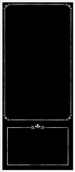 Vinilo Decorativo Pared [1jd6d8h8] Pizarra Escribir Borrar 1