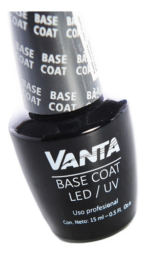 Vanta Base Coat Esmalte Semipermanente Gel On-off X 15 Ml 1