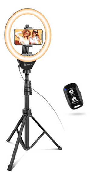Eicaus 10'' Ring Light Con Soporte De Trípode De 62'' Y Sopo 0