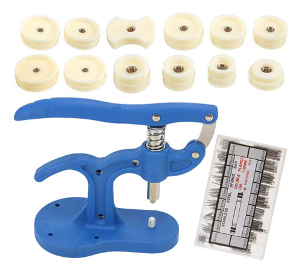 Ferramentas Manutenção Relógios Prensa + Caixa 144 Pinos Nfe 0