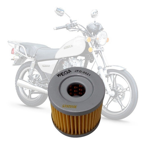 Filtro De Aceite Wega Suzuki An/ En/ Gn 125 La Cuadra Motos 0