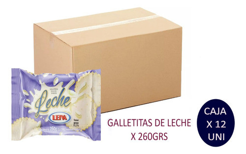 Galletitas De Leche Leiva Por Caja - Mercado De Galletitas 0