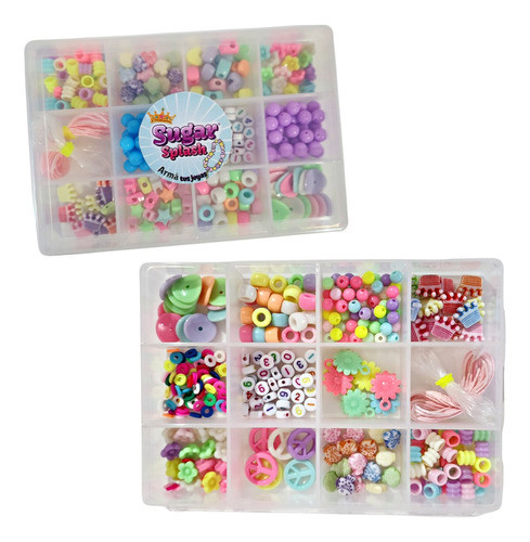 Kit Para Armar Bijou Infantil Pulseras Sugar Splash 0