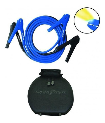 Cable Puente De Batería Good Year 200amp Con Led + Valija 0