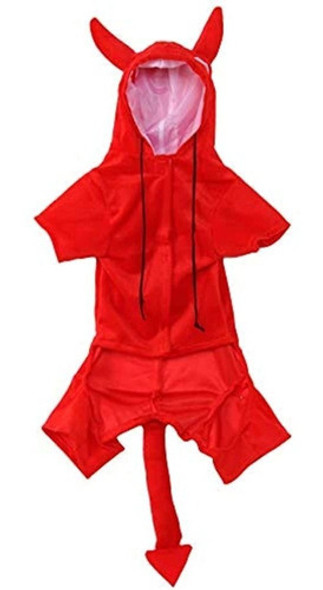 Traje De Rubies Diablo Dawg Con Capucha Traje De Mascota 1