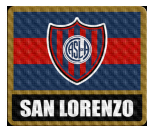 Parche Termoadhesivo Flag San Lorenzo 0