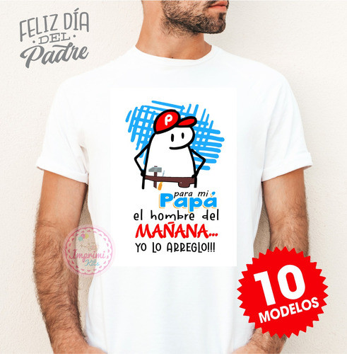 Plantillas Flork Dia Del Padre Sublimar Remeras Estampar #01 1