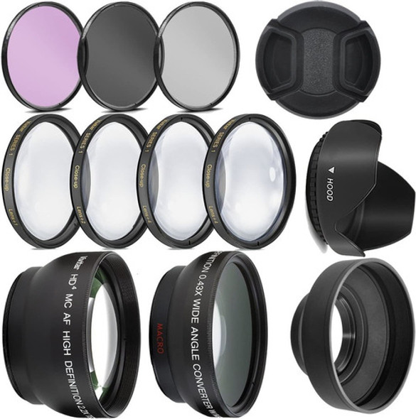 Kit De Lentes Para Nikon D3400 D3500 D5600 Lente De 18-55mm 0 Kit De Lentes Para Nikon D3400 D3500 D5600 Lente De 18-55mm 0