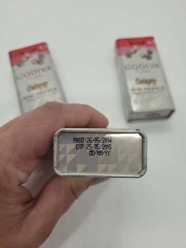 Latinhas Godiva Impecáveis Para Colecionadores 3 Peças 1