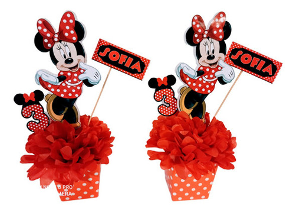 Centros De Mesa De Minnie Y Mickey 1