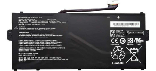 Bateria Interna Compatível Com Squ-2003 916qa141h 1