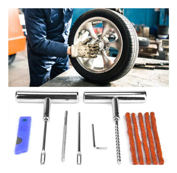 Kit Completo Reparo De Pneus  Bicicleta Moto Carro Pratico 1