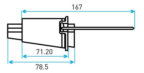Pinza De Anclaje Metálica Pkd-20 Lct | Symnet 1