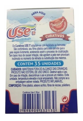 Kit 24 Caixa Curativo Use It Tipo Band Aid -  840 Unidades 1