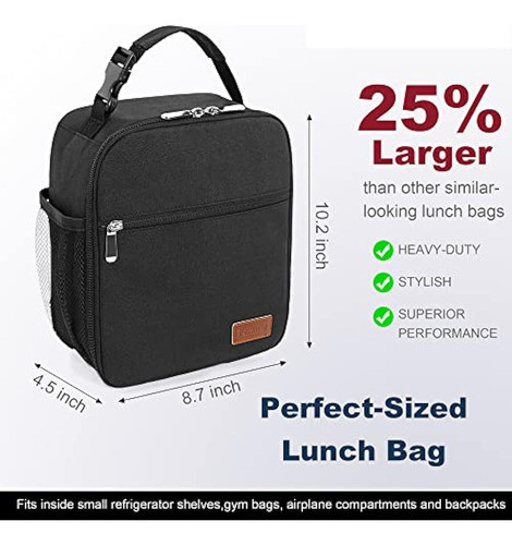 Femuar Lonchera Para Hombres, Mujeres Y Adultos, 1