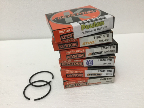 Juego De Aros Para Motosierras Mc Culloch 70 Cc Std (50 Mm) 1