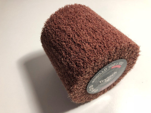 Polea Rodillo Paño Scotch Pulido Mate Satinado Inox Grueso 0