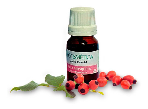 Aceite Esencial Natural De Rosa Mosqueta Frasco 10 Ml 0