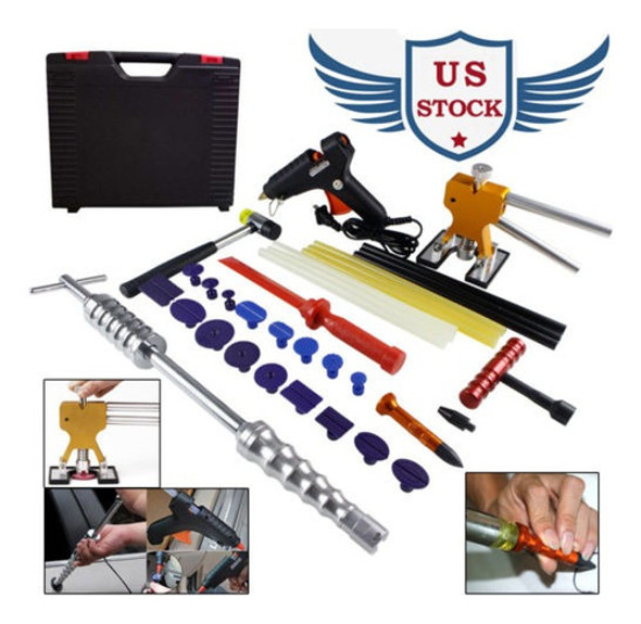 Pdr Reparación Paintless Dent Levantador Granizo Pegamento P 1