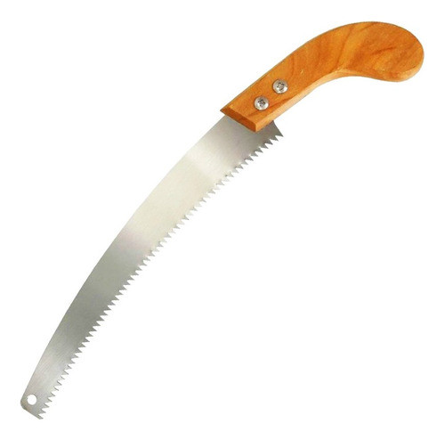 Serrucho Sierra Poda Curvo Mango Madera Aluminio Jardin 0