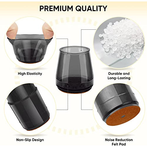 Regatones Para Sillas Negro Clear 32u Small 1