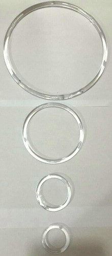 Argolla Acrilica 20u. De 9cm De Diametro (82/100mm). Oferta! 1