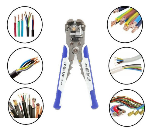Alicate Eletricista Desencapador Fio Elétrico Auto Ajustável 0