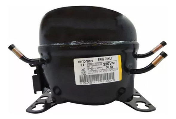 Motor Compresor Embraco Erue70hlp 1/5hp Familiar R134 0