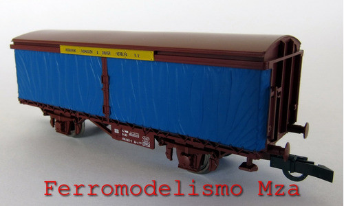 Roco - Vagón Cerrado Con Carpa - Ns - Cód: 46220 - C/caja 1