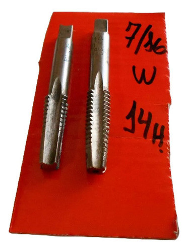 Set De  2  Machos  De  7/16 -  W  -  14 H,   Casi  Nuevos 0