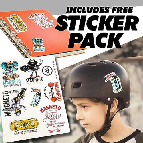 Magneto Patineta Completa | Madera De Arce | 1