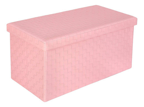 Otomana De Almacenamiento Plegable, Reposapiés De Piel... 0