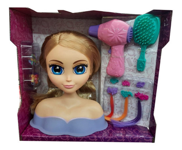 Set Peinados Con Muneca Y Accesorios Juliana ELG Sisjul027 1